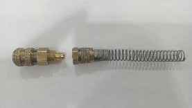 Acoplamento de Entrada de Ar da Bomba de Pó com Mola Anti-Dobra - 3907445 - PHX W